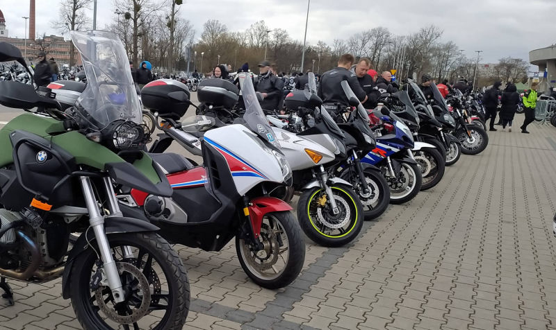 Rozpoczęcie sezonu motocyklowego 2022 Stowarzyszenie Motocykliści Zduńska Wola